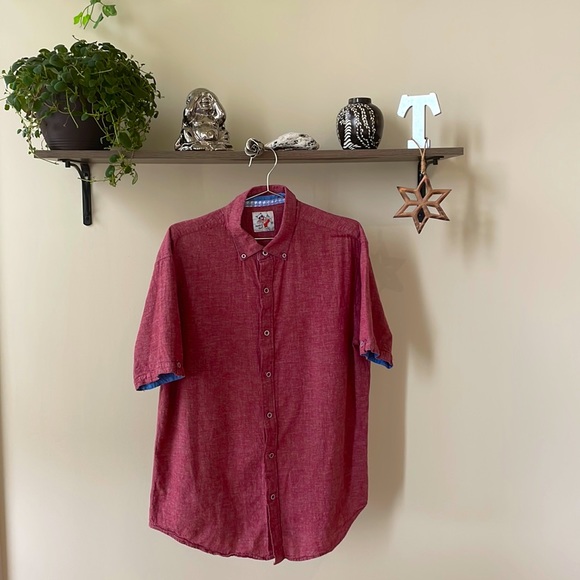 Marti Kay Short Sleeze Button Down! - Picture 1 of 2